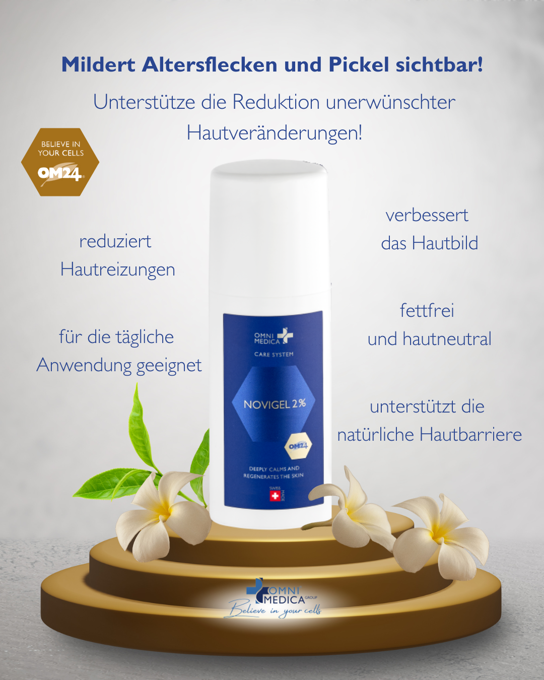 Novigel - Hautregenerations- und Zellschutzserum